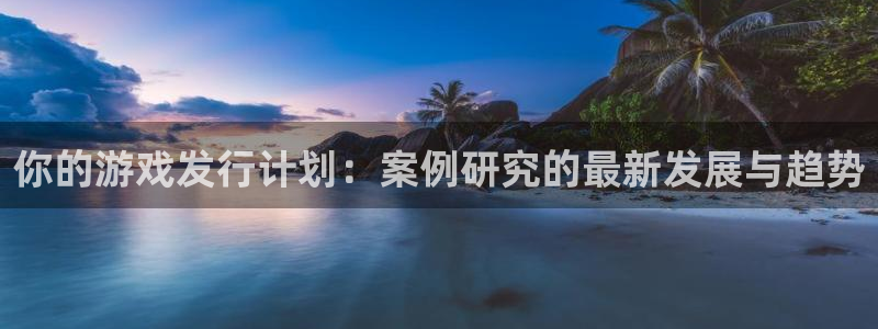 db电竞官网注册平台怎么注册：你的游戏发行计划：案例研究的最新发展与趋势